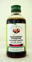 Vaidyaratnam Ayurvedic, Sahacharadi Kashayam, 200 ml